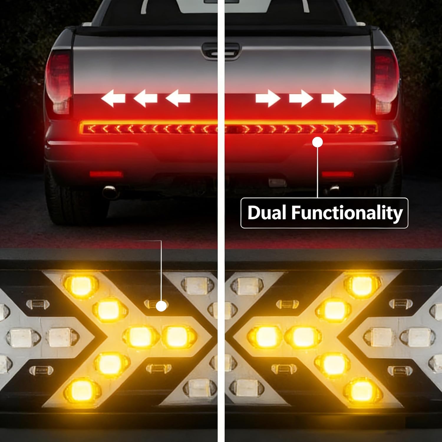 60-Inch Led Tailgate Light Bar Strip, Tailgate Light Bar with Signal Break Reverse, 60 Inch Truck Tailgate Strip Lights Led Bars (1)