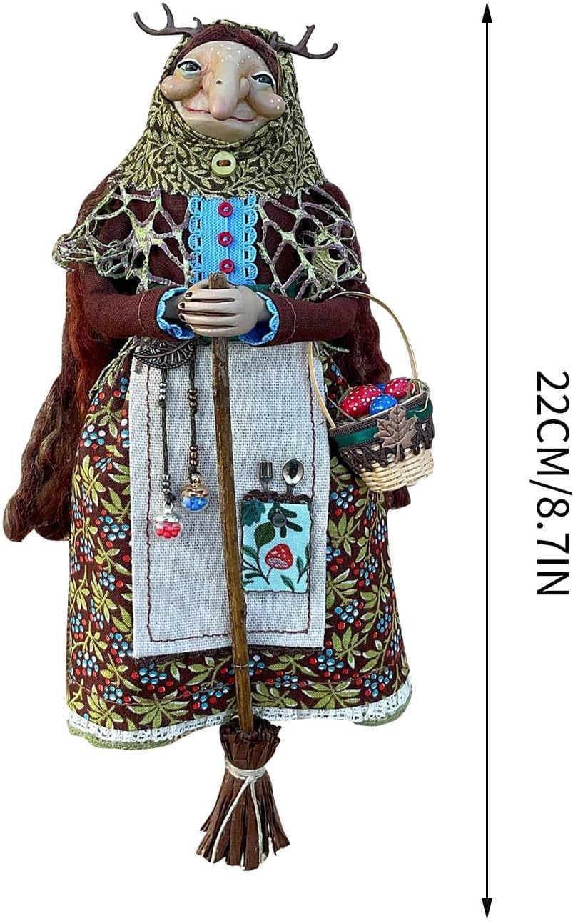 Amazon.co.jp: Aokdlia ハンドメイドキッチンウィッチ人形、マジック