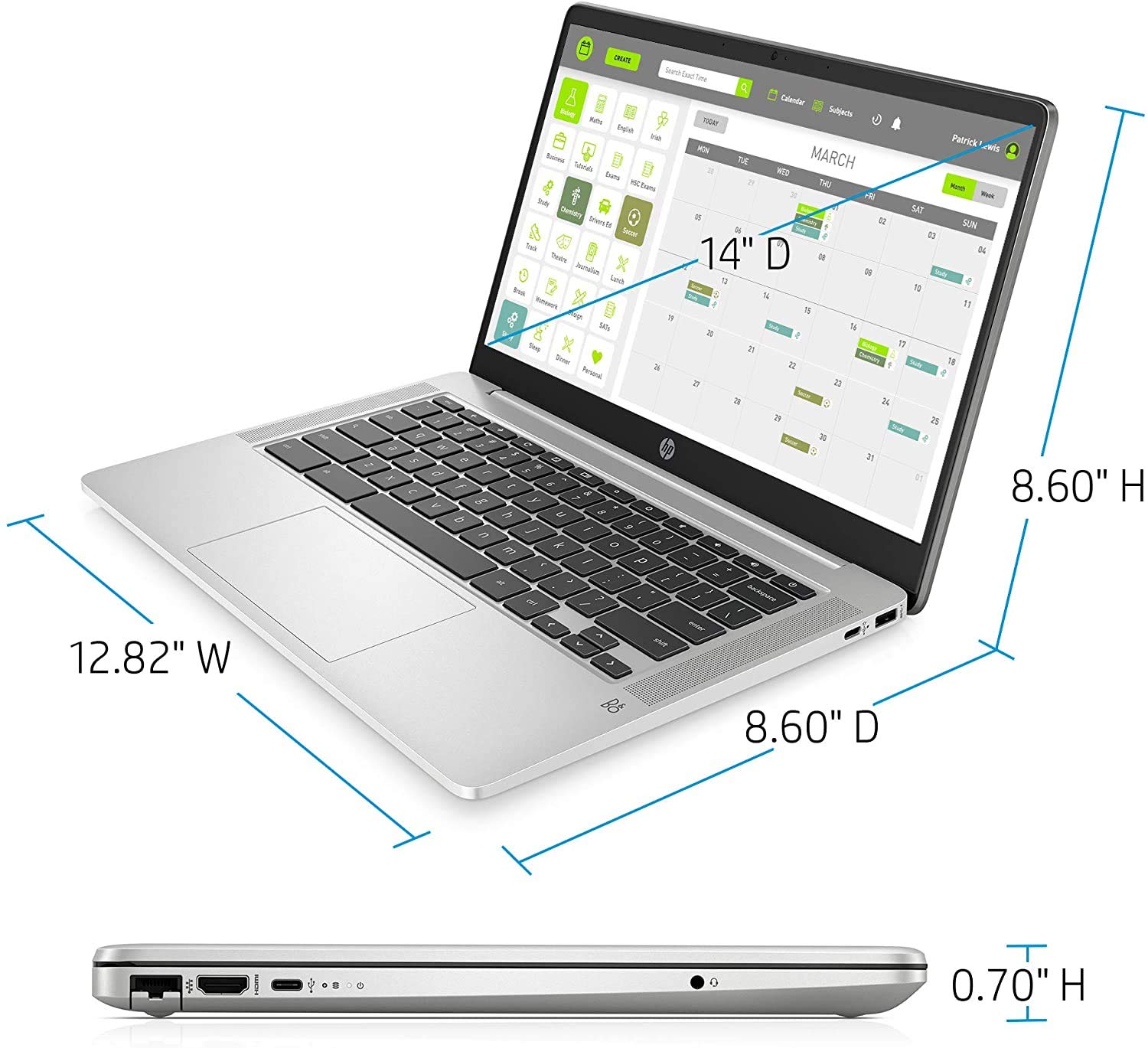 Amazon.co.jp: HP 14 Chromebook ノートパソコン コンピューター 14 