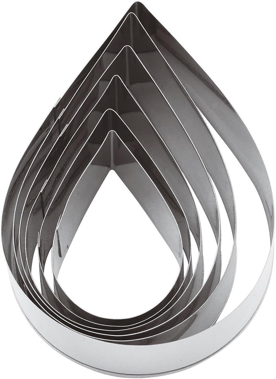 Set 5 Tagliapasta Per Biscotti Pasquali Paderno - Acciaio Inox, Forme Colomba, Coniglio, Campana, Agnello