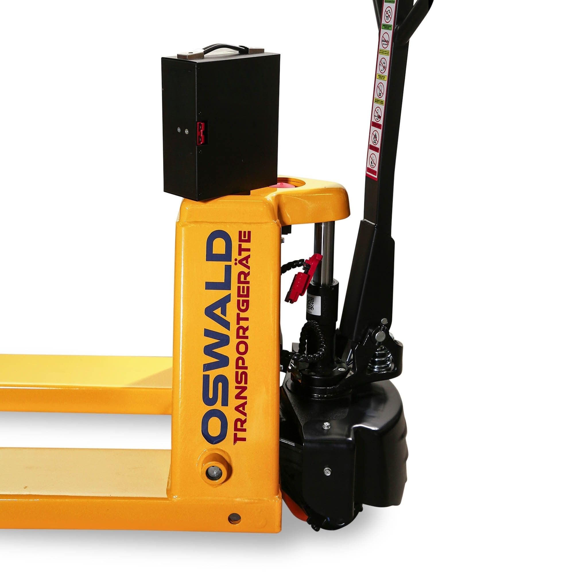 Elektrohubwagen Oswald E15Li - 1.500 kg Tragkraft - 1150 mm Gabellänge - 48V/10 Ah