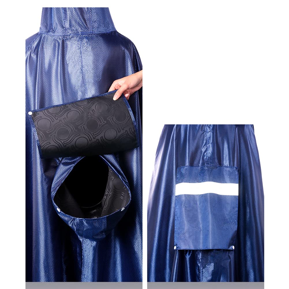 Ponczo dla dorosłych unisex wodoodporne poncho przeciwdeszczowe rower na zewnątrz Ebike motocykl skuter kurtka rowerowa płaszcz przeciwdeszczowy peleryna osłona przeciwdeszczowa