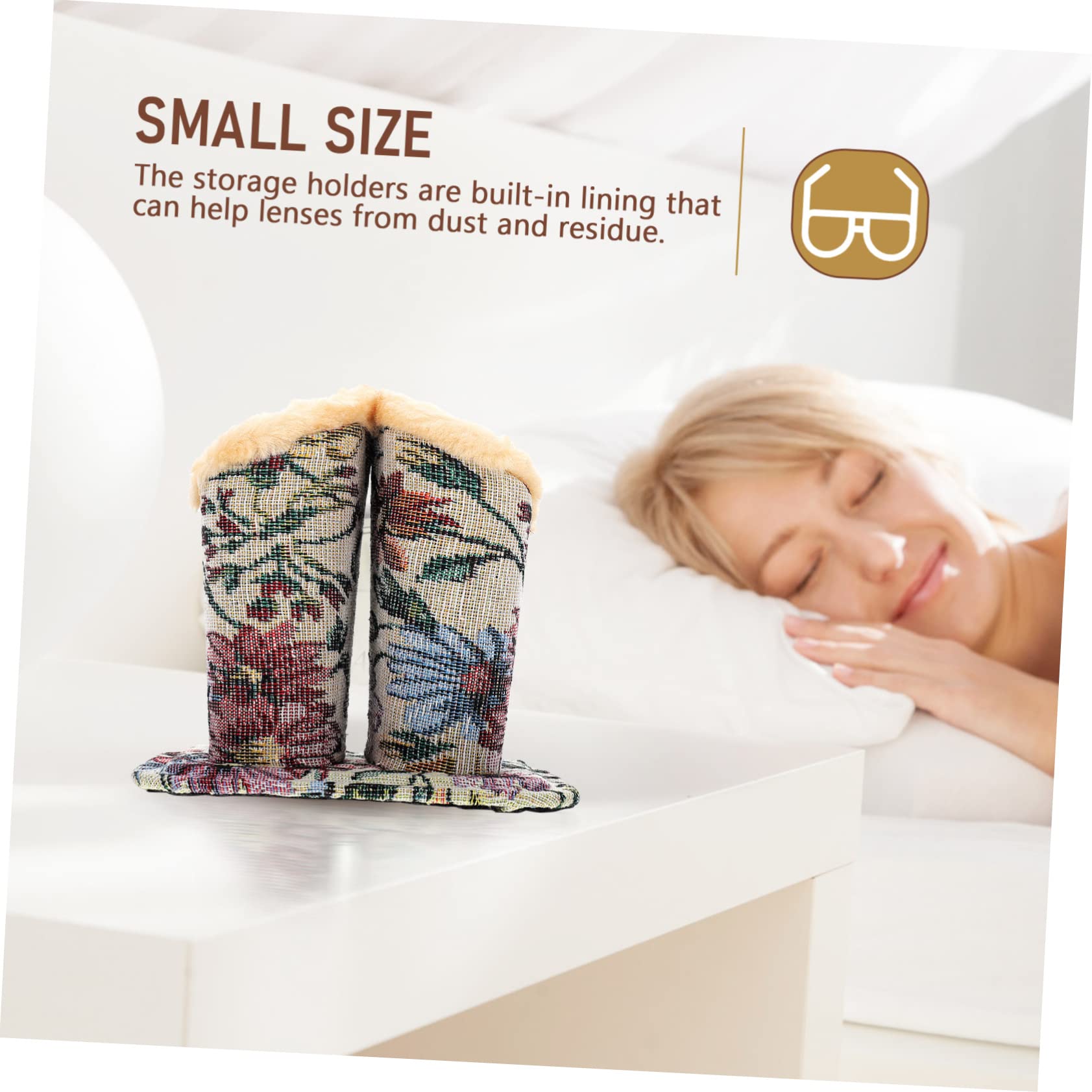 MAGICLULU 3piezas Soporte De Gafas Decorativo De Doble Cabeza Organizador Multi- para y Accesorio Práctico para Exhibición De Lentes