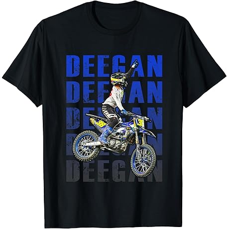 Vintage Haiden Deegan Motocross Motorcycle Mens T-Shirt For Father's Day