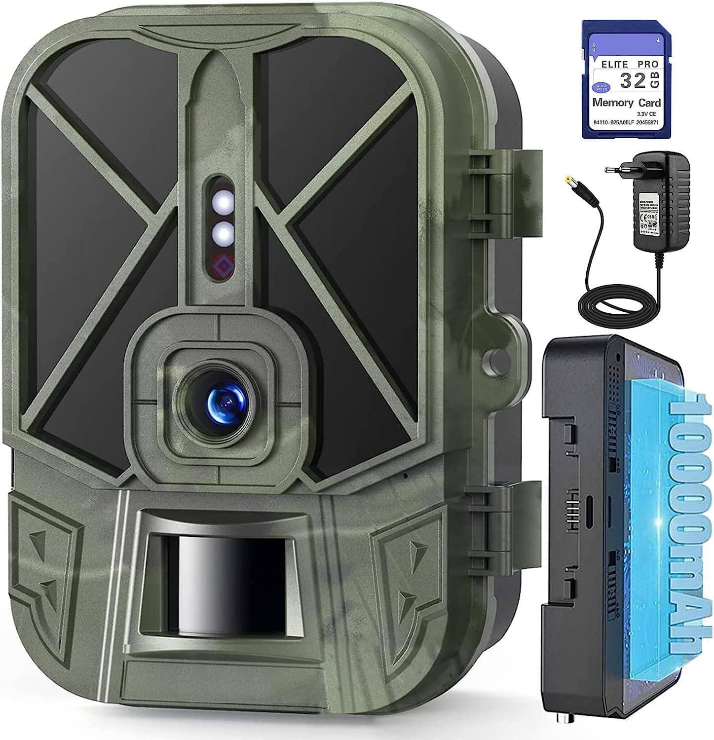 SUNTEKCAM Trail Camera 4K 50MP, Builtin 10000mAH