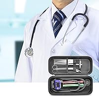 Vista 7 de Funda para estetoscopio compatible con 3M Littmann Classic III Monitoring/Lightweight II S.E/Cardiology IV Diagnostic/MDF Acoustica Estetoscopios