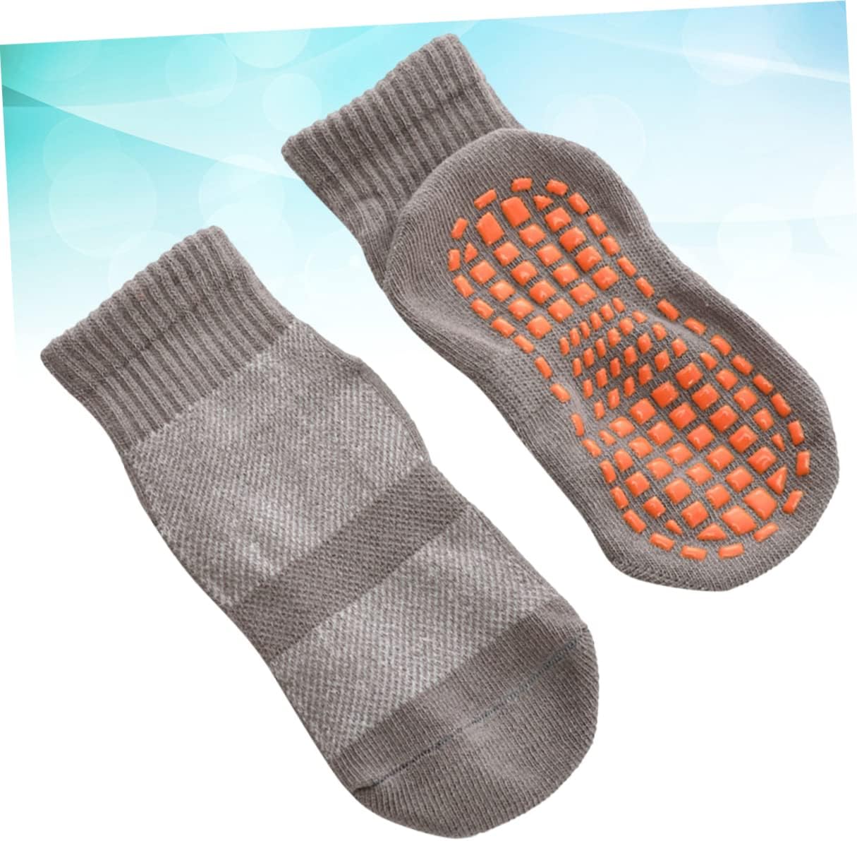 LIFKOME Children Cotton Sock Sock Trampoline s Grey