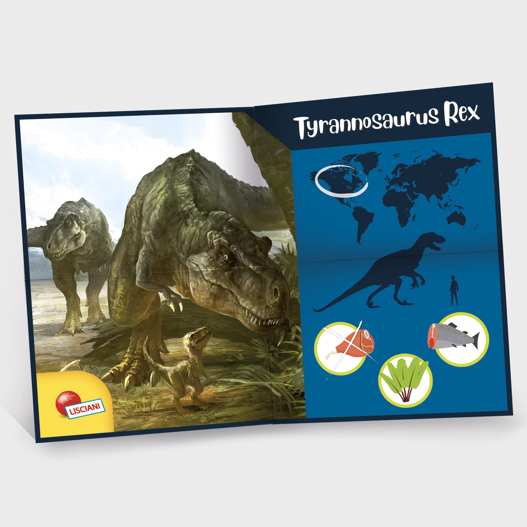 Amazon.com: Lisciani 81103 I'm A Genius Super Kit T-Rex