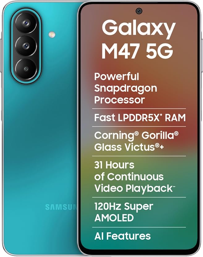 Samsung Galaxy M47 5G Mobile (6 GB RAM, 128 GB)