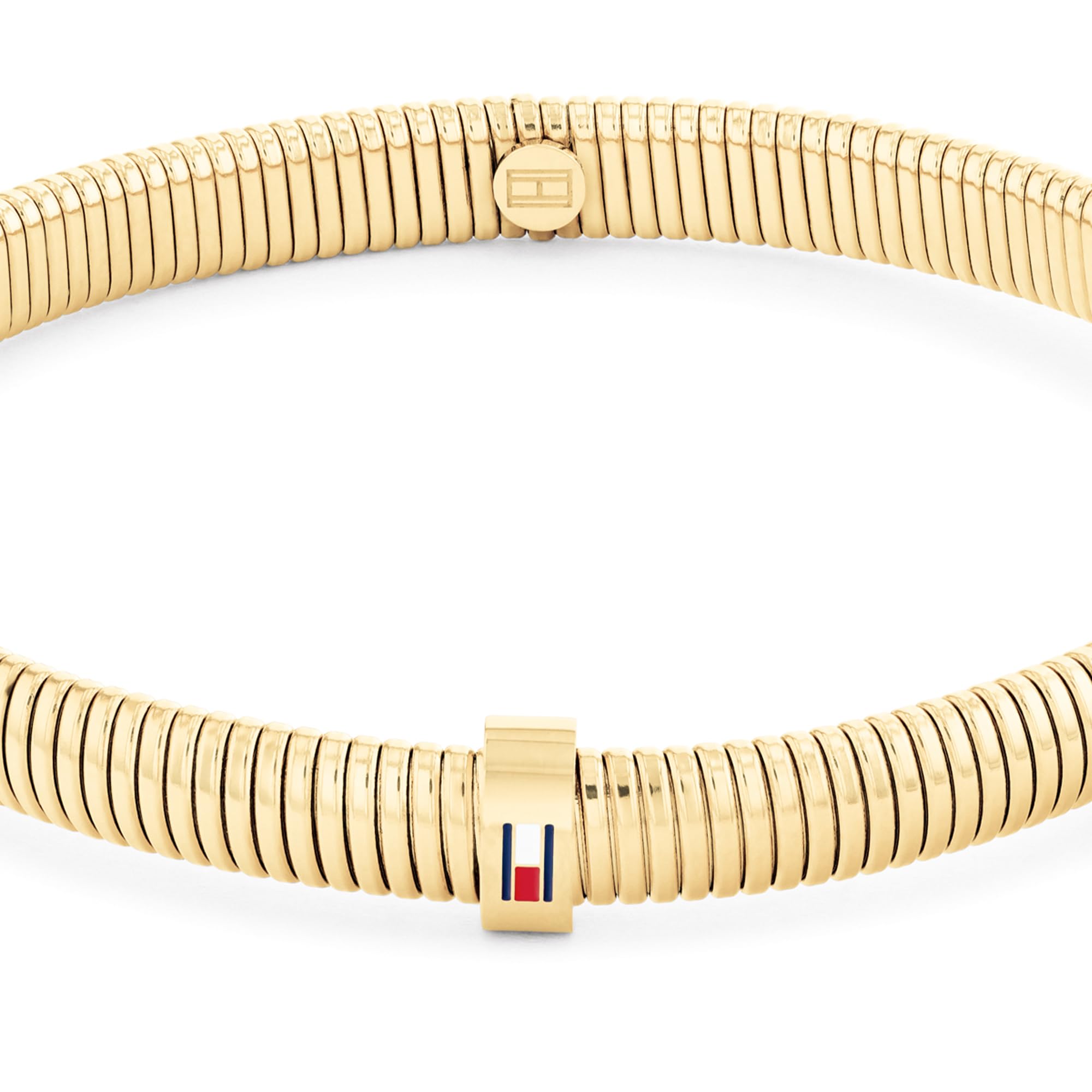 Tommy Hilfiger Biżuteria damska elastyczna bransoletka bransoletka z żółtego złota - 2781005