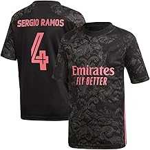 95MILES Sergio Ramos Jersey 4 Number Liga Club Team Old Football Jerseys Club Men's Third