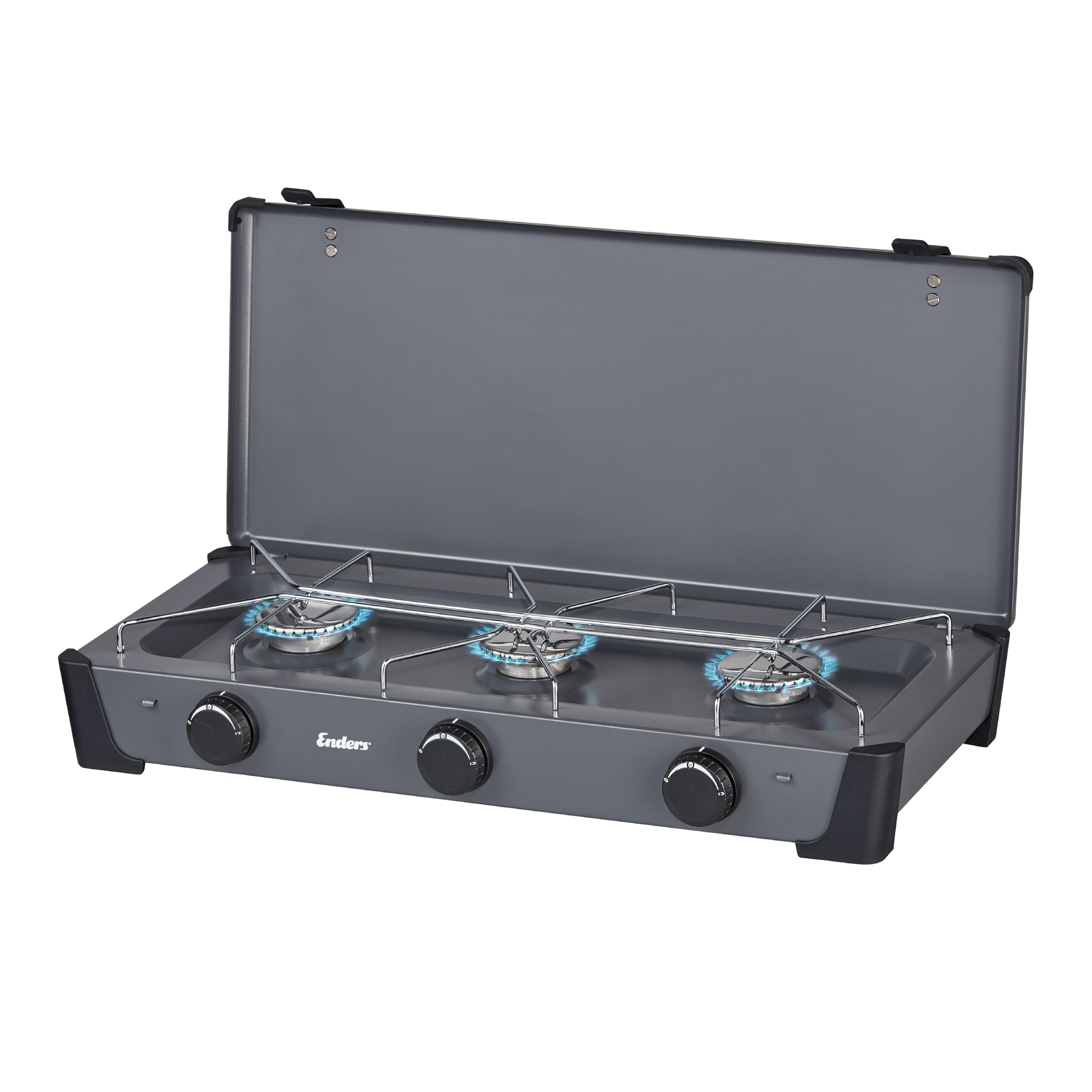 Réchaud camping Enders Bondy 3 gaskocher 3 feux pour cuisine outdoor portative