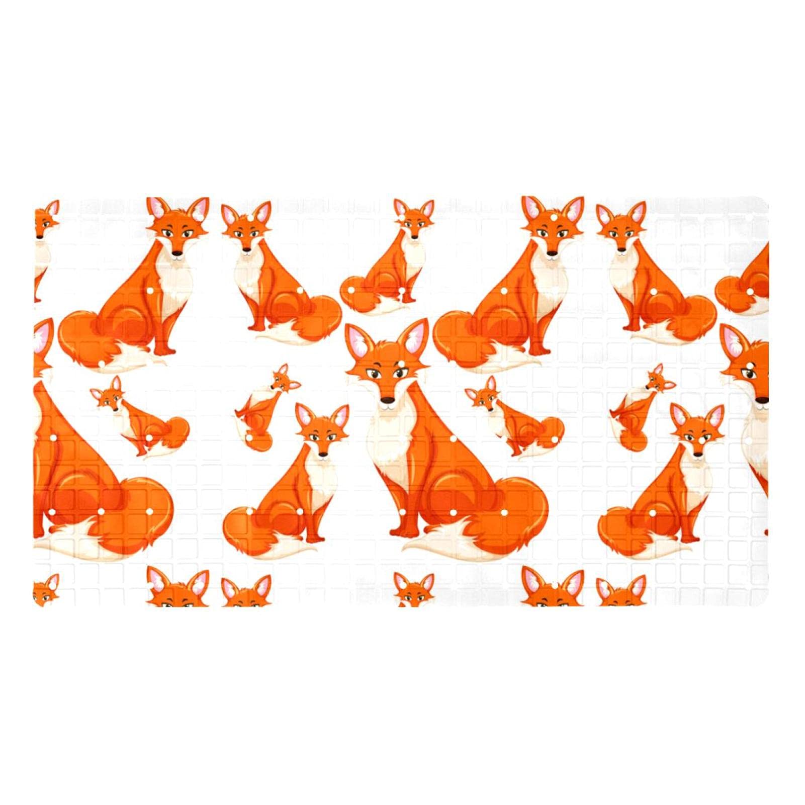 Tapis de douche antidérapant baignoire lavable machine pour enfants et adultes