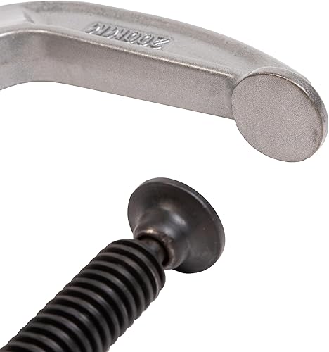 Miniatura 5 de Wilton Abrazadera en C, capacidad de apertura de 8.0 in, garganta de 4.0 in, 1700 libras fuerza de sujeción (modelo 148C)