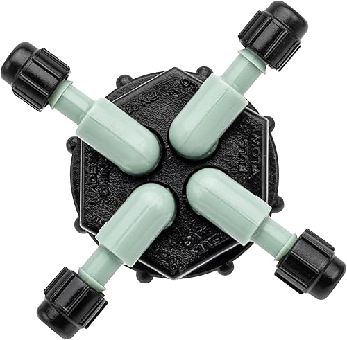 Miniatura 3 de Orbit 67025 Colector de flujo completo cuádruple