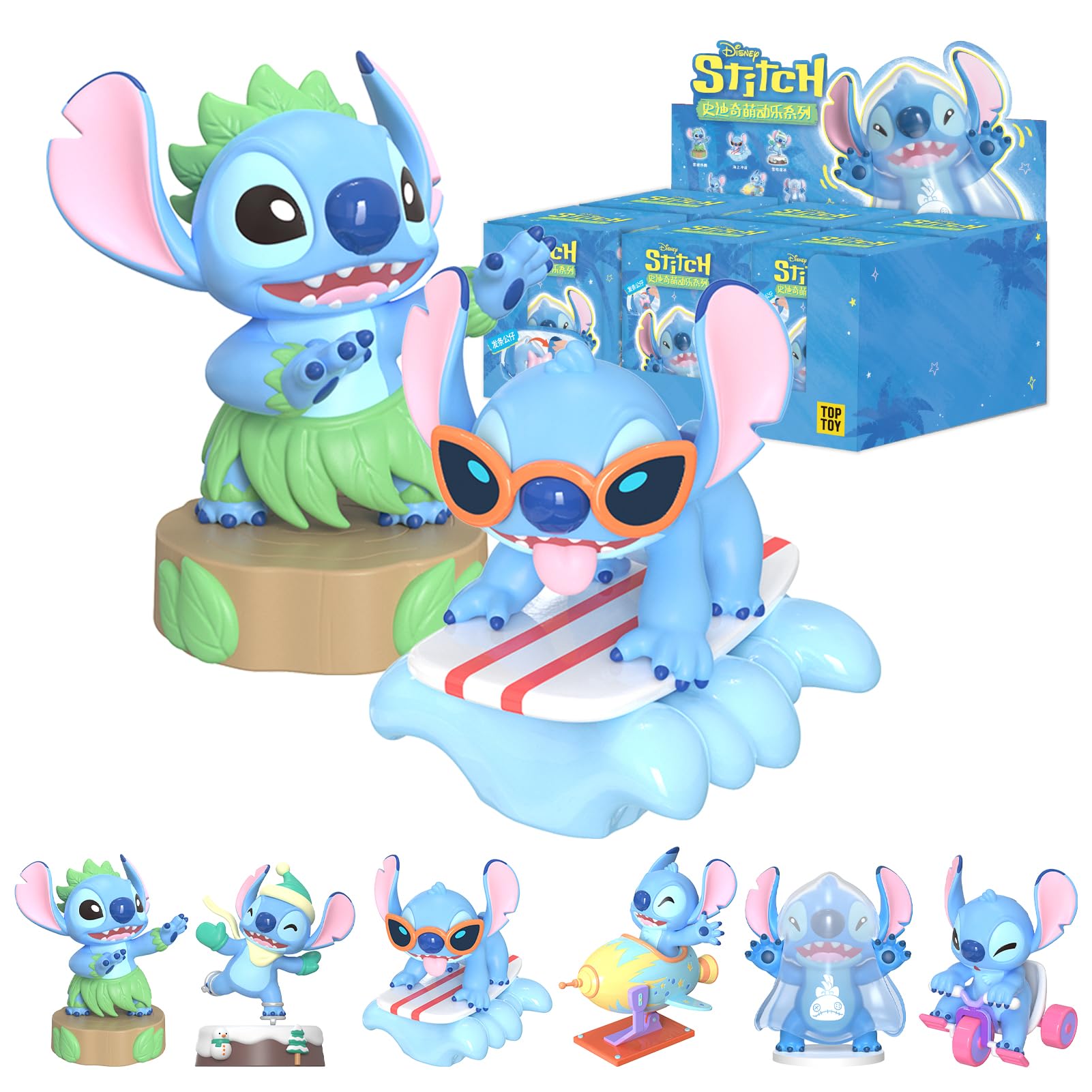 Amazon.co.jp: TOP TOY ディズニー スティッチ 萌動楽 シリーズ