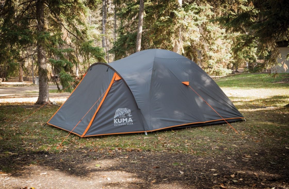 Amazon.com : Kuma Outdoor Gear Tekarra 4 Tent, Graphite/Orange
