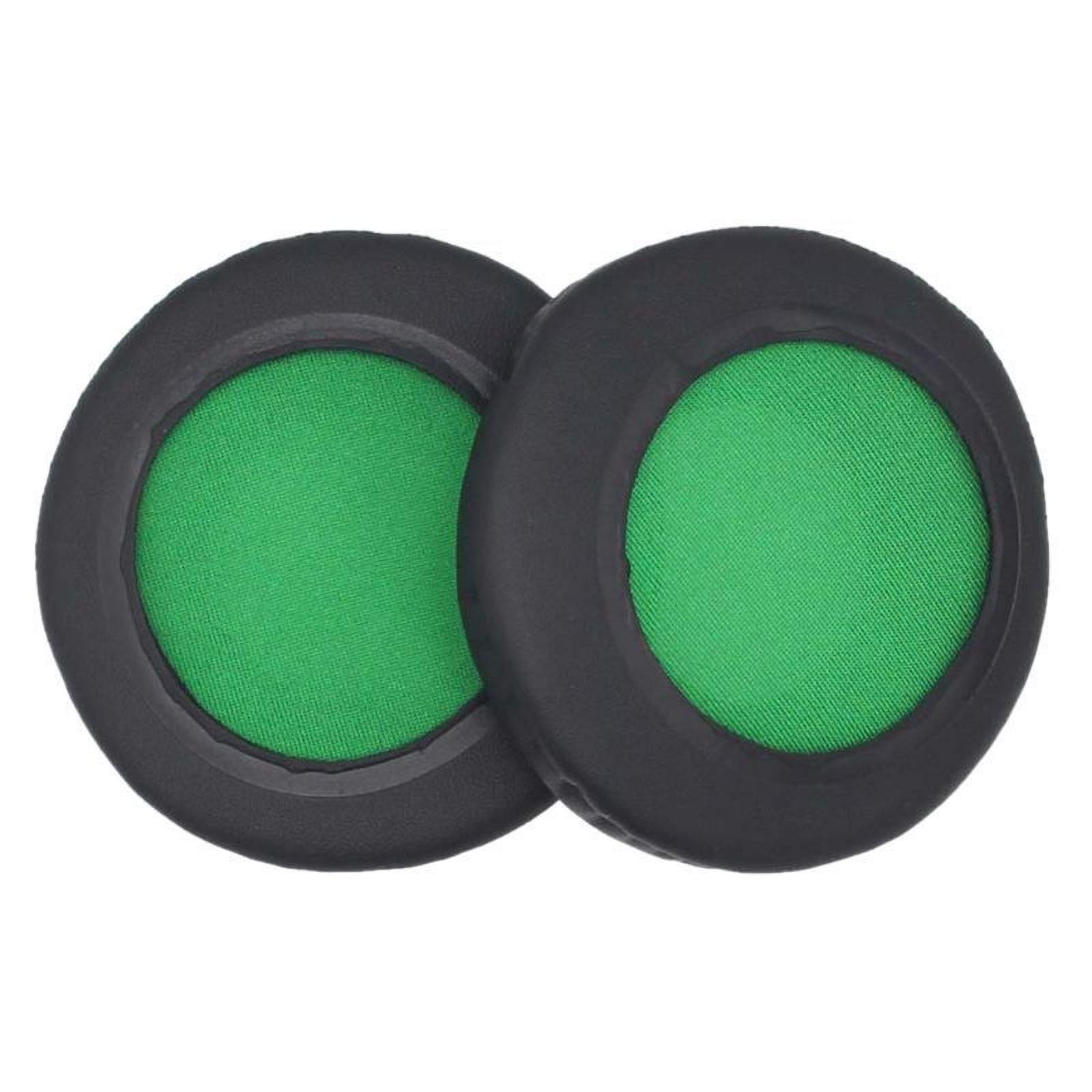 Hesh2 Replacement Earpads Ear Pads Ear Cushions Ear Cups Ear Cover Earpad Repair Parts Compatible with Skullcandy Hesh Hesh 2 Hesh 2.0 Wireless Headphones (Black+Green)