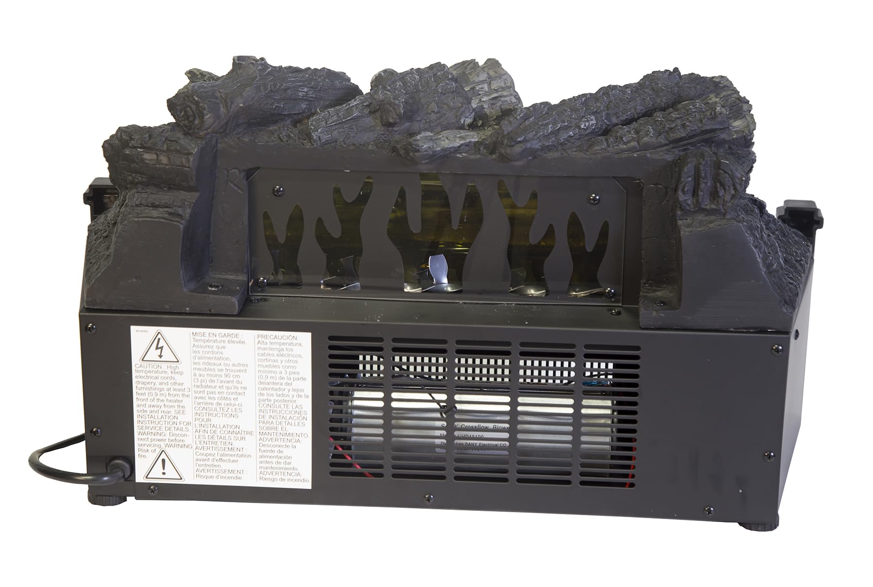 Amazon.com: Comfort Glow Electric Log Set with Heater : Home u0026 Kitchen