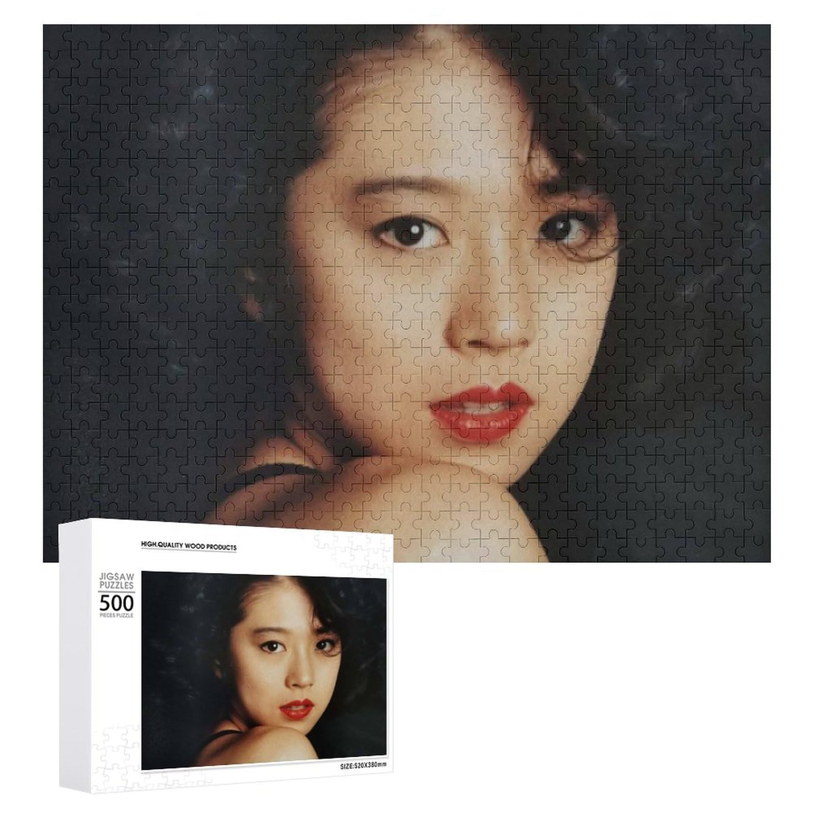 Amazon.co.jp: 中森明菜 ジグソーパズル 木製で環境にやさしく 無臭
