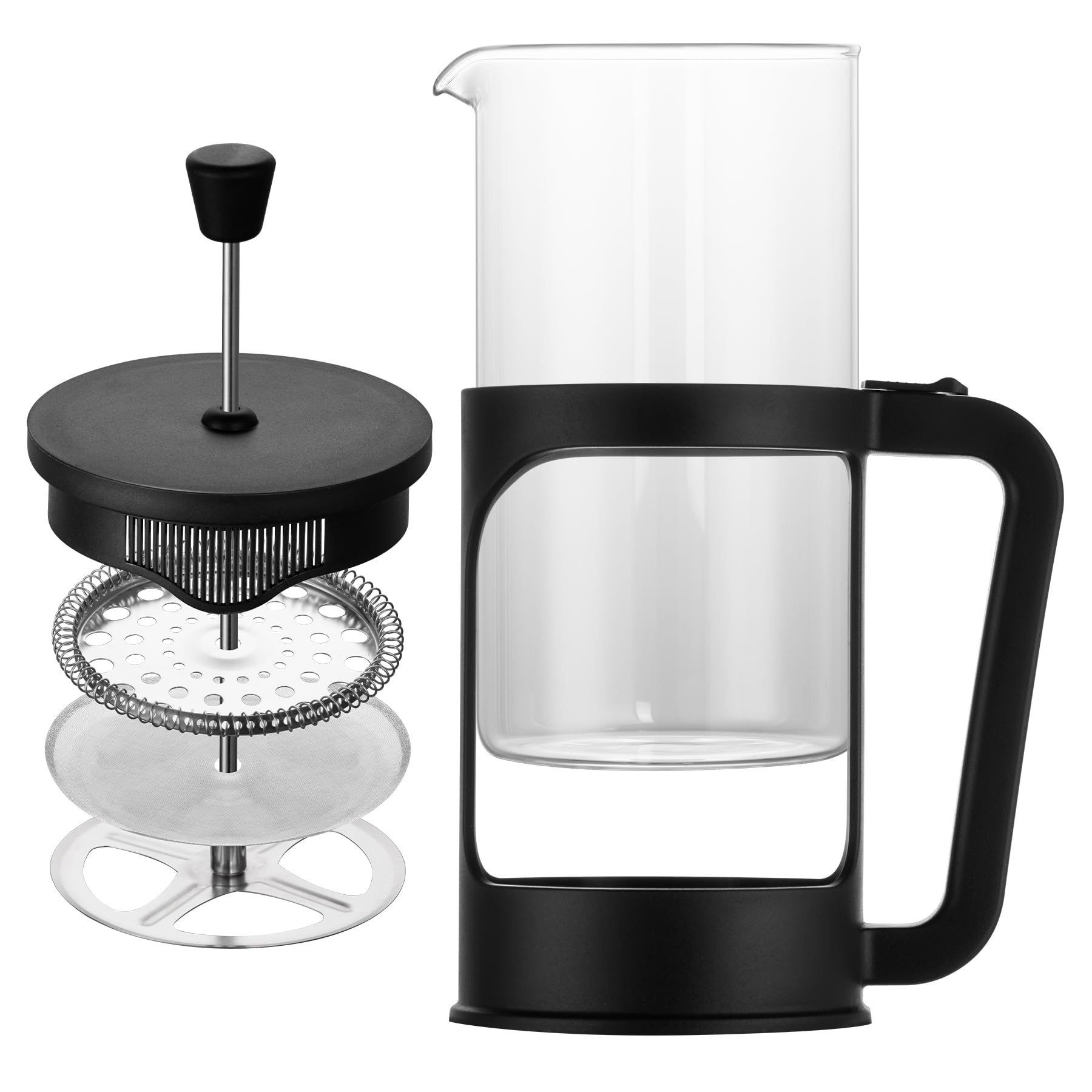 Amazon.com: TheJze French press, borosilicate glass French press