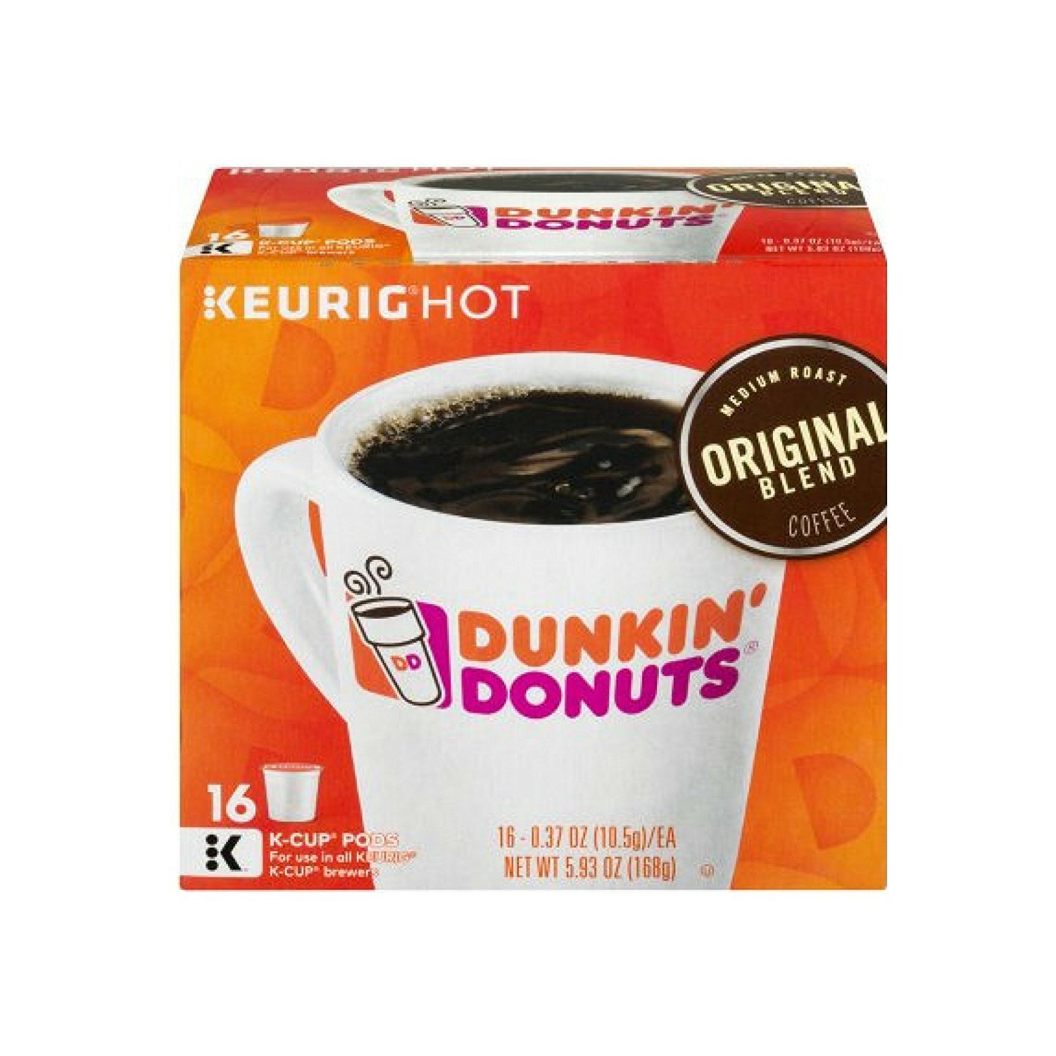 Dunkin' Donuts Original Blend Coffee K 