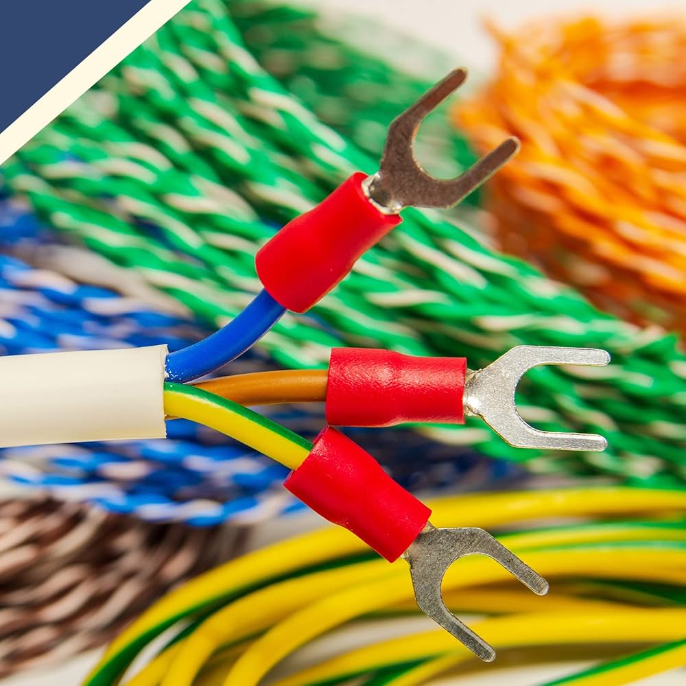1700 Pcs Electrical Crimp Terminals Mixed Insulated Wire