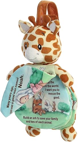 Miniatura 10 de ebba Educational Story Pals Old Macdonald - Animal de peluche para bebé, libro suave para acostarse, desarrollo sensorial, multicolor, 9 pulgadas
