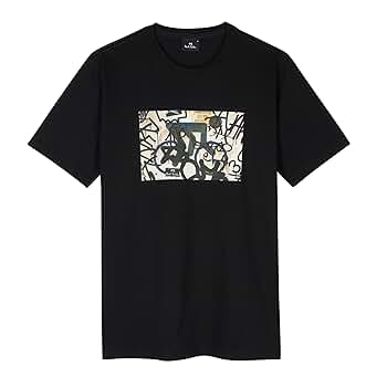 PS Paul Smith Men's Bike T-Shirt, Black | Amazon.com
