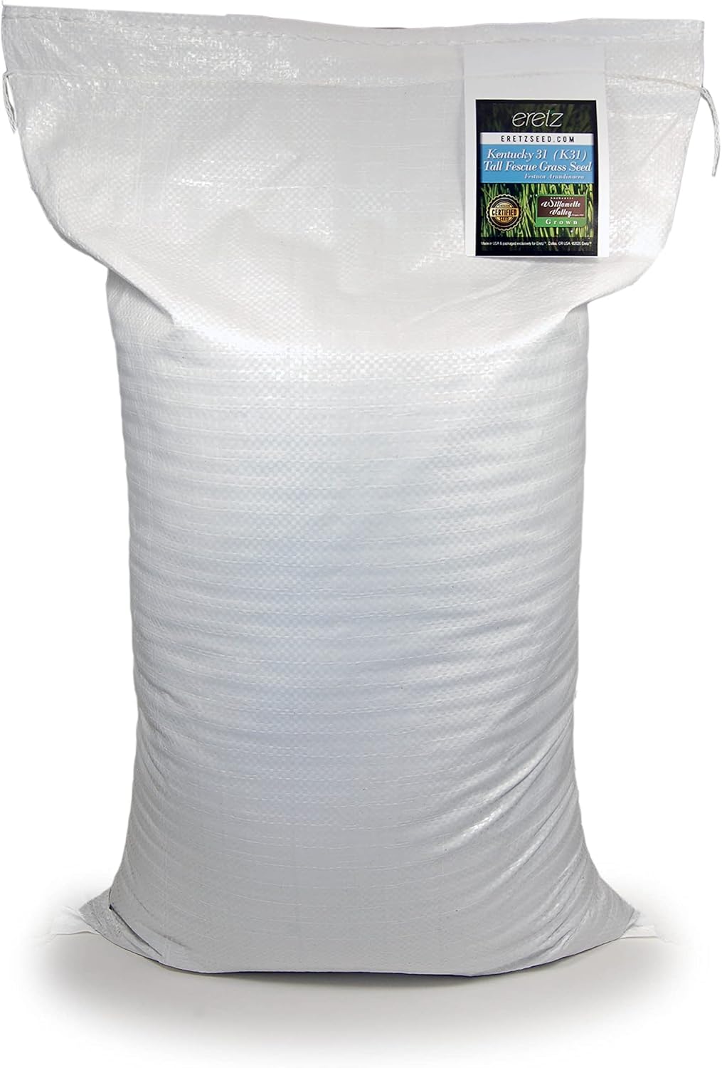 Kentucky 31 K31 Tall Fescue Grass Seed by Eretz - Choose Size! State Certified, No fillers, No Weed or Other Crop Seeds (3lbs)