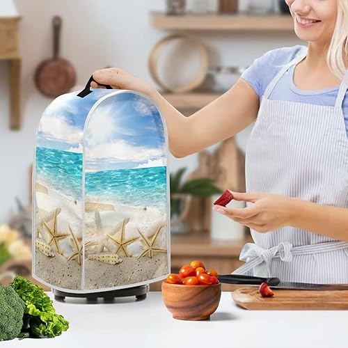 Miniatura 2 de Blender Protective Cover Kitchen Blender Dust Cover Reusable Food Processor Dust Cover Universal Kitchen Appliance Cloth Cover 4th of July Tabletop