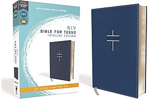 Thinline Edition NIV Holy Book of Religious Scripture for Young Men