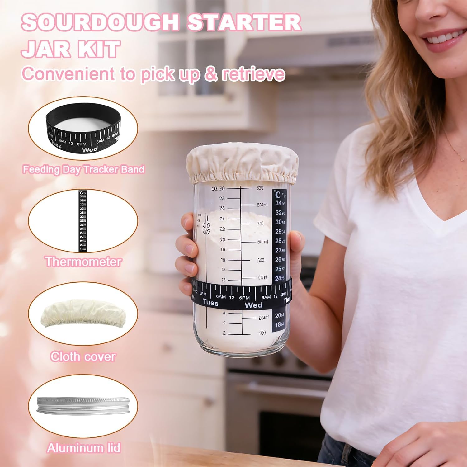 Banneton pour Pain Set, Banneton à Levage Artisanal, Panier à Levage en Rotin Naturel pour Pâte à Pain & Sourdough, Accessoire de Boulangerie Idéal pour la Maison et les Débutants