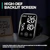 Monitor de presión arterial Oklar para brazo, para uso doméstico, máquina de presión arterial con memoria de 2x120 lecturas, brazalete ajustable de 8.7"-15.7", pantalla grande con luz LED, bolsa de almacenamiento 4