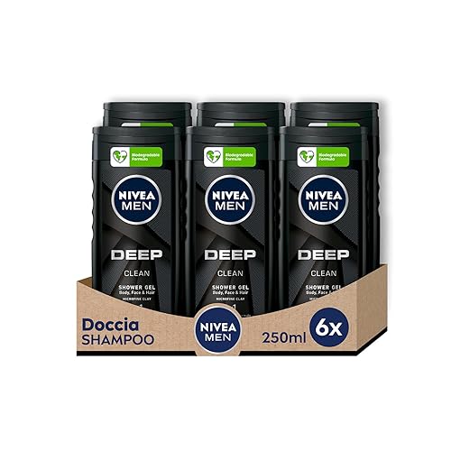 NIVEA Champú para hombre, 6 paquetes disponible en Yaxa Colombia