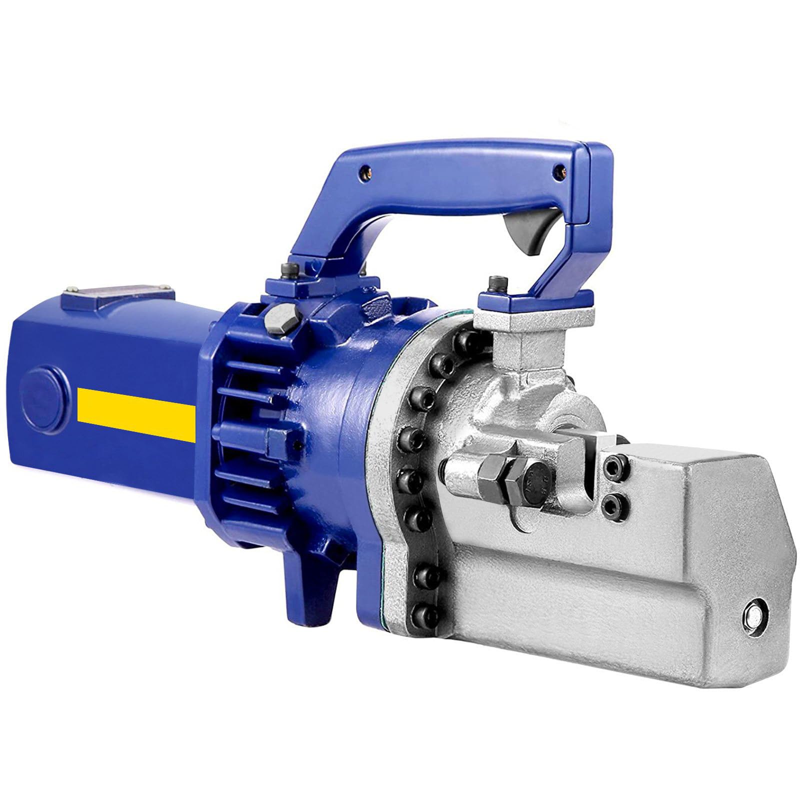 XNZJHPP Portable Electric Rebar Cutters 1700W, Hydraulic Steel Cutters with Pure Copper Motor for Construction, Factory Use, Heavy-Duty, Efficient, Compact Design (Blue 1250W)