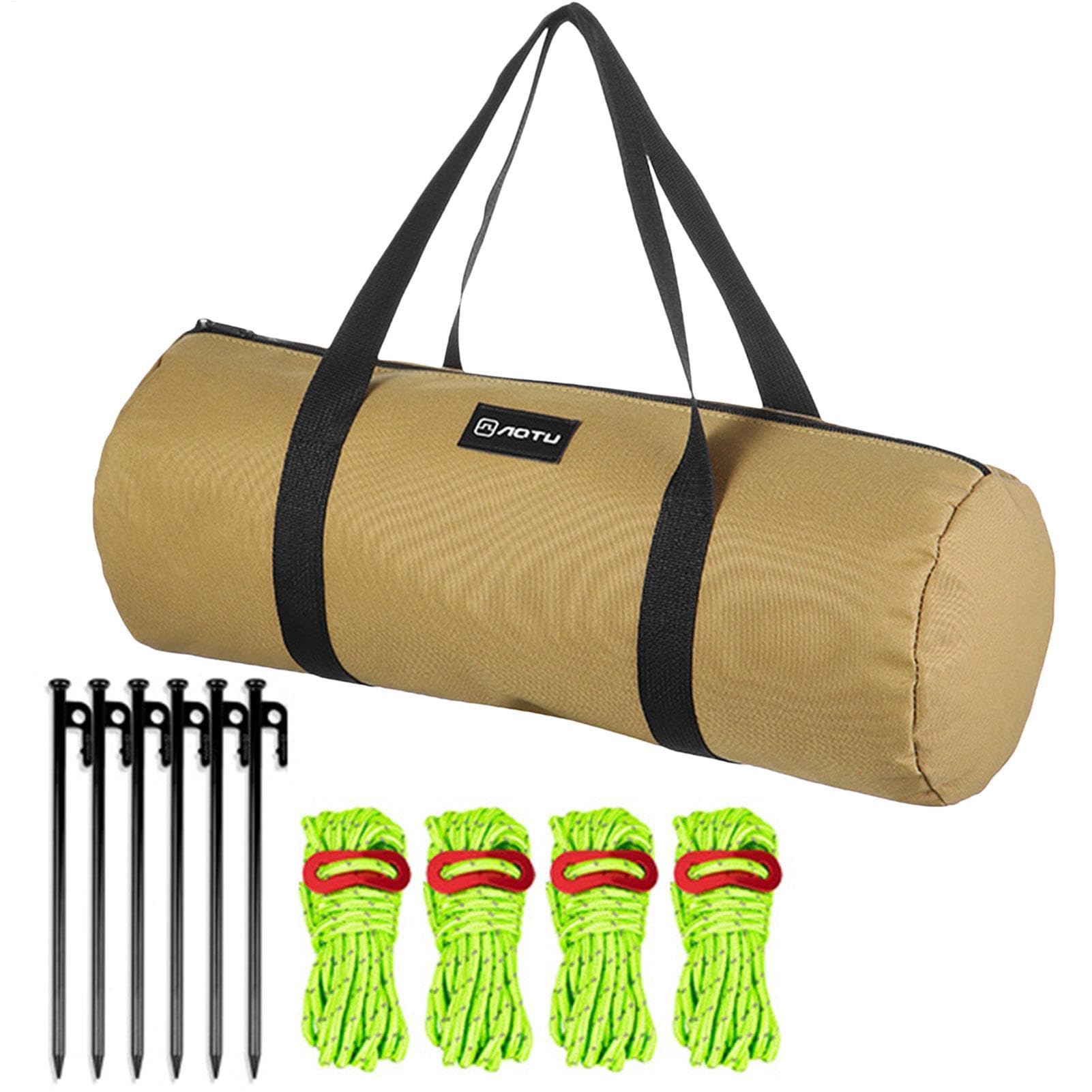 Kit Sardines Tente Piquets, Clous, Marteau Et Pochette De Rangement Camping