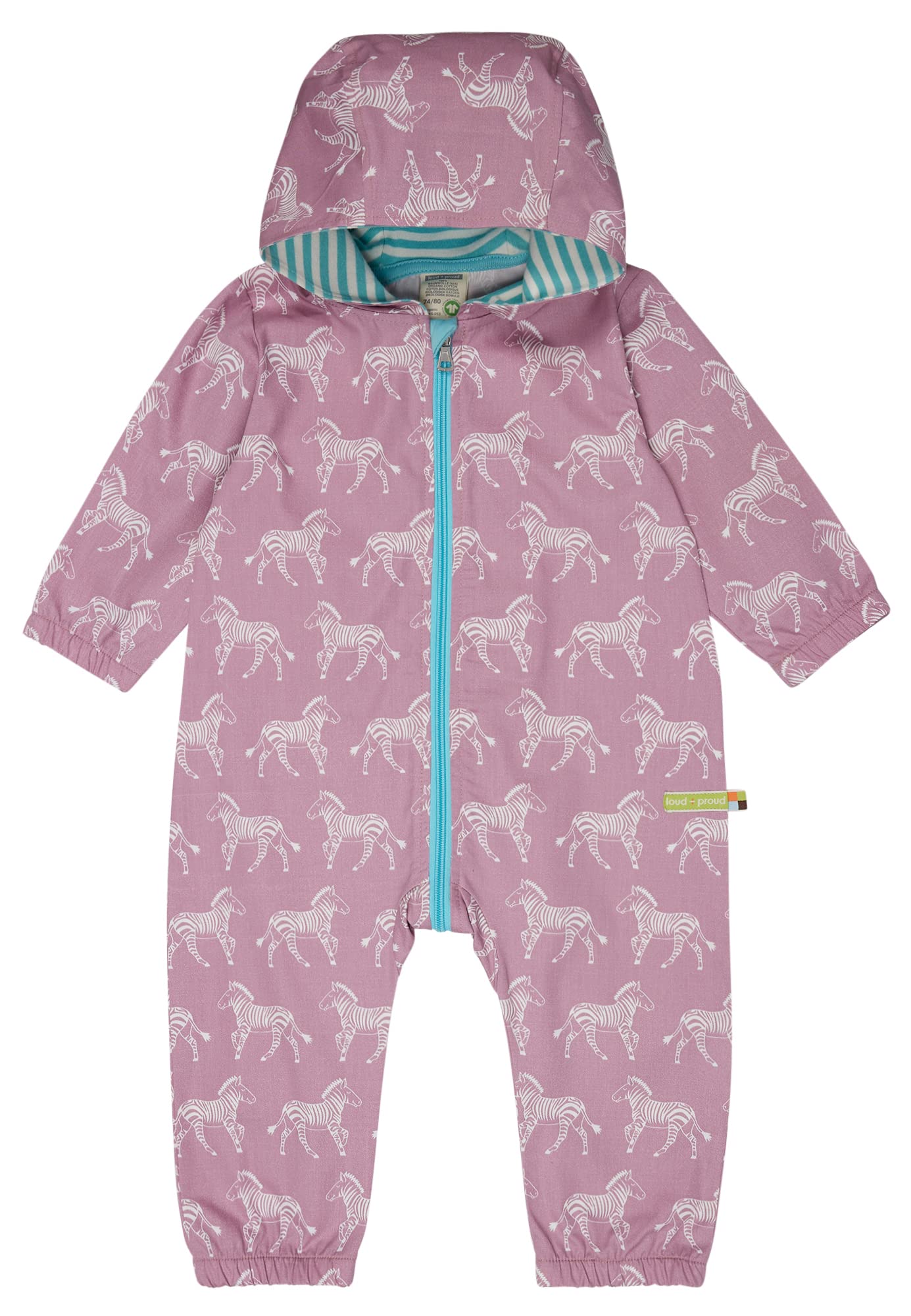loud + proud Baby-Mädchen Outdoor, GOTS Zertifiziert Overall