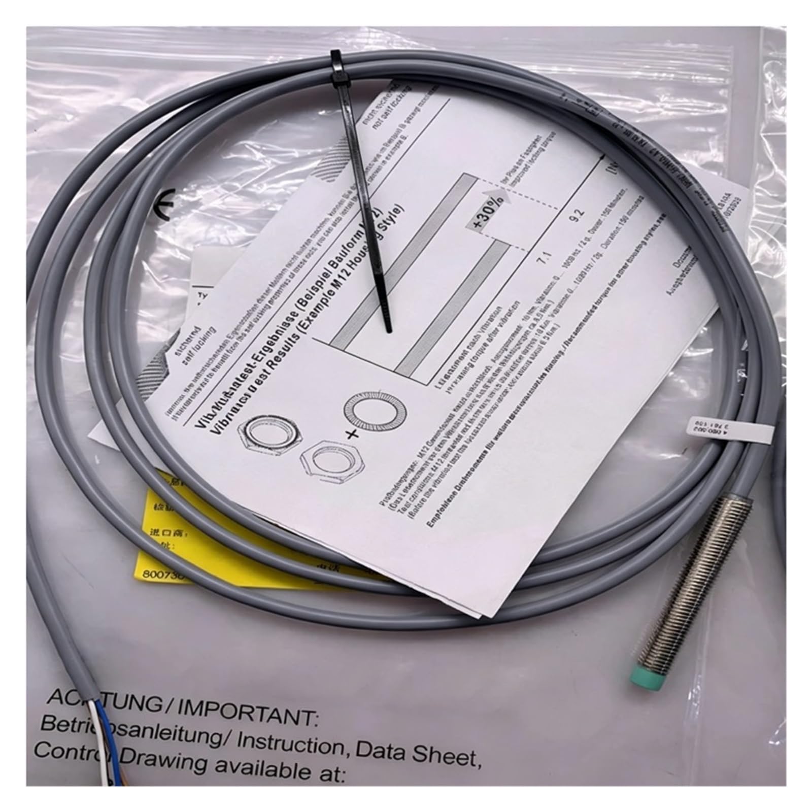 TPKMVGAP 1pcs Proximity switch NBN3-F25-E8 NBN3-F25-E8-5M NBN3-F69-E2-V1-Y109463 NBN4-12GM50-E2-5M NBN4-12GM50-E0-5M sensor(NBN4-12GM50-E0-5M)