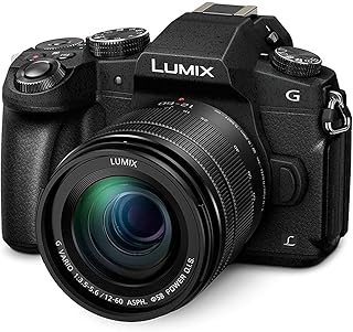 Panasonic DMCG85MK 16 Digital Camera with 5X Optical Image Stabilized Zoom with 3" LCD, Black