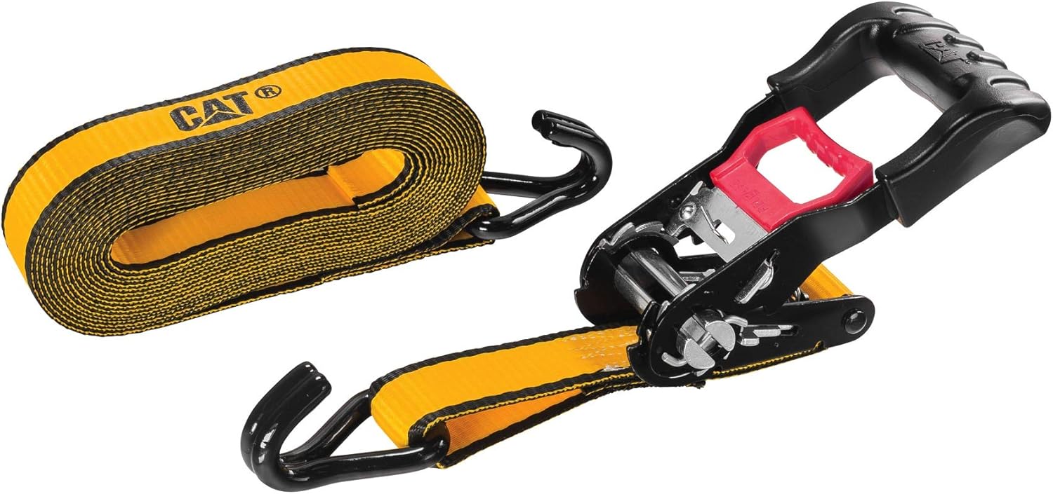 Caterpillar MRS/ 2 Pc. 1.25In x 16' Ratchet Tie Down Set (1000/3000