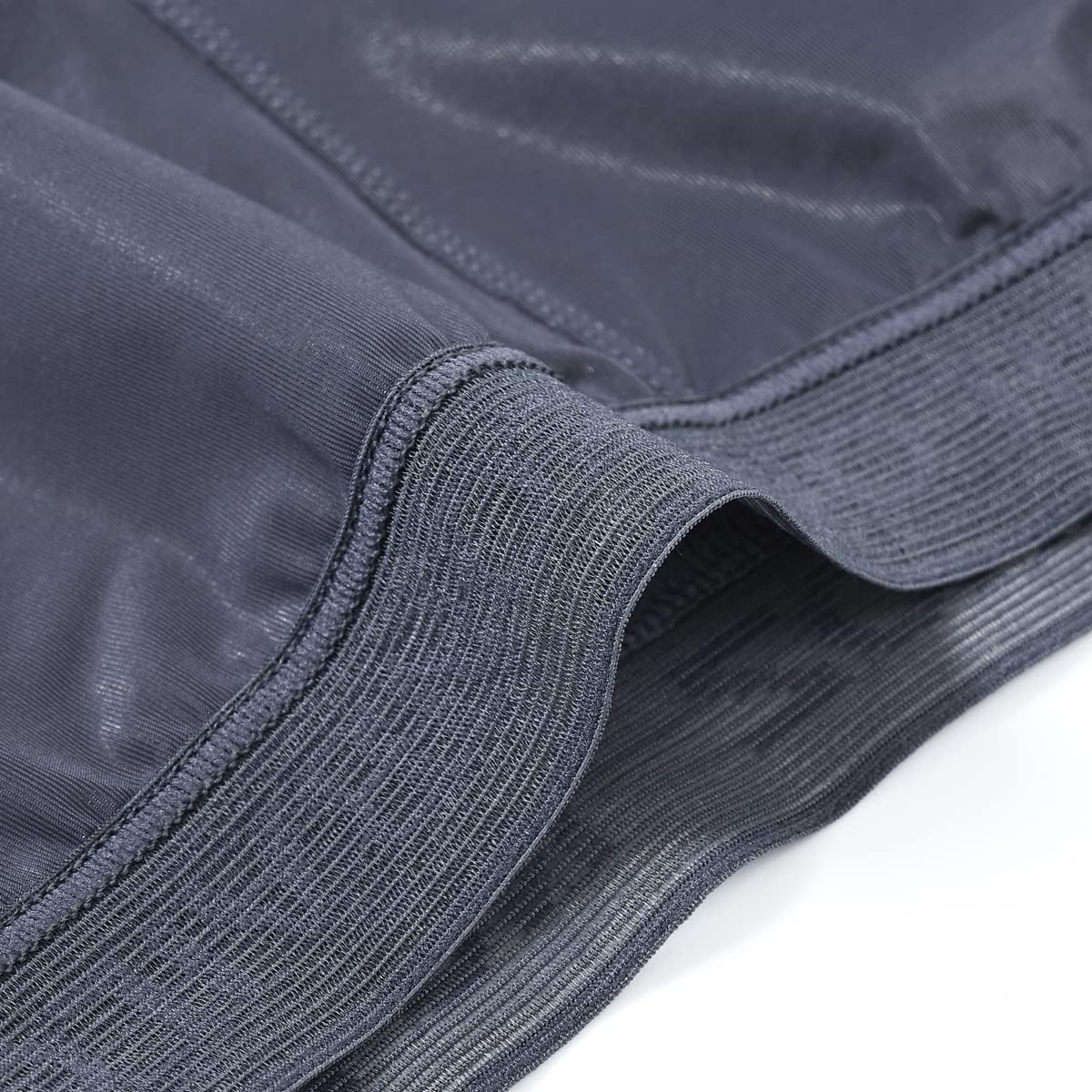 ZONBAILON Breathable Ice Silk Men's Boxer Briefs See-Through Underwear Trunk Transparent Stretch - Image 2