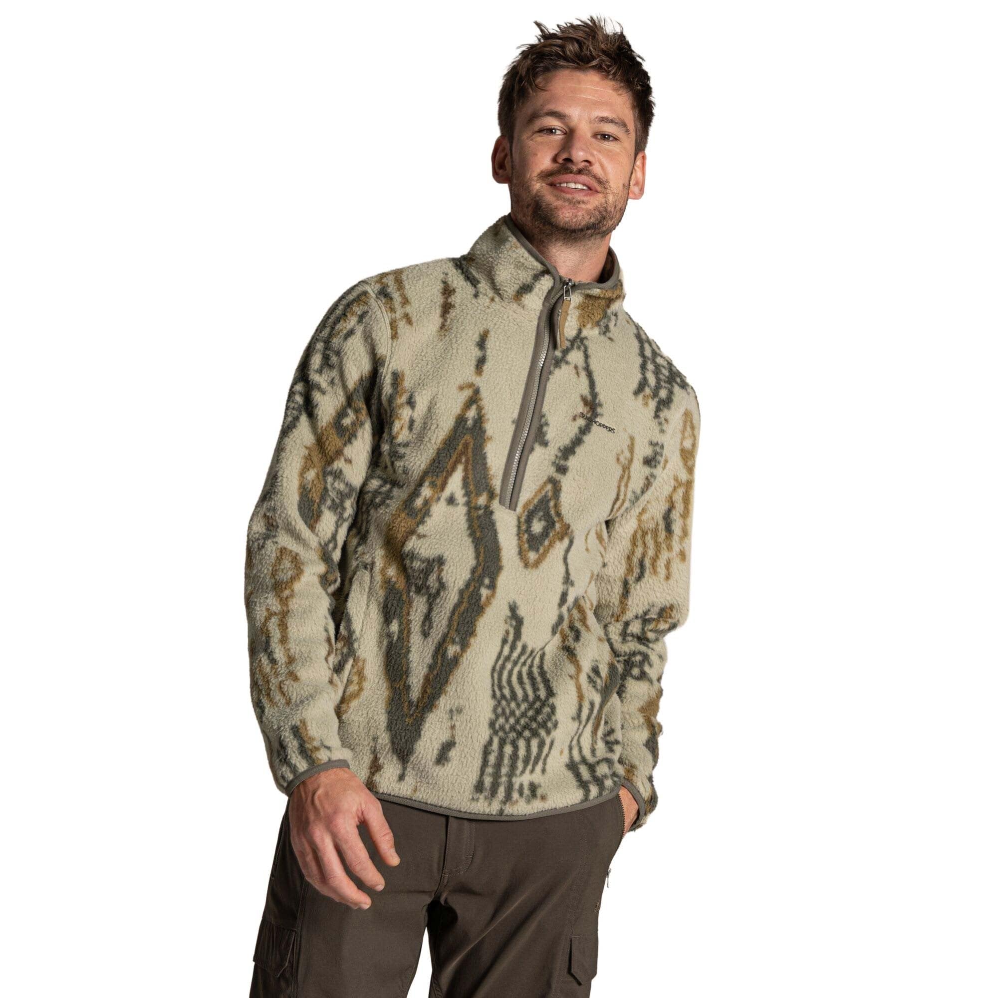 Craghoppers Mens Tatton II 1/2 Zip, Green, Size M, Men