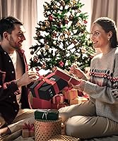 Vista 7 de Juego de 4 copas de vino tinto, grandes copas de cristal Burgundy sopladas a mano - ultra delgadas, ligeras para cata de vinos, 23.5 onzas, regalos