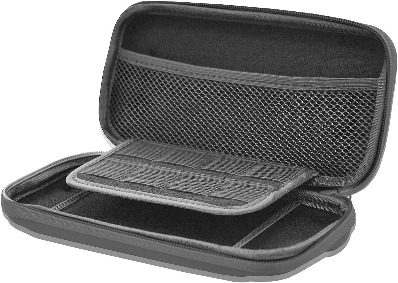 ACdream Carrying Case for New Switch Lite 2019 Release, Protective Travel Carrying Pouch Bag for Small Nintendo Switch Lite 5.5 inch, 8 Game Cards Console & Accessories, Black