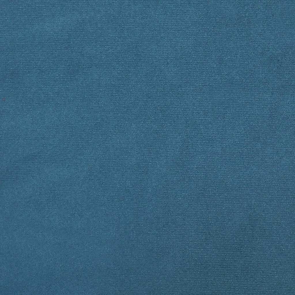 Sillón de relax de terciopelo azul, altura ajustable, 61,5 x 69 x 94,5 – 102 cm, sillón giratorio con ruedas para salón, dormitorio, oficina, diseño moderno, cómodo y robusto