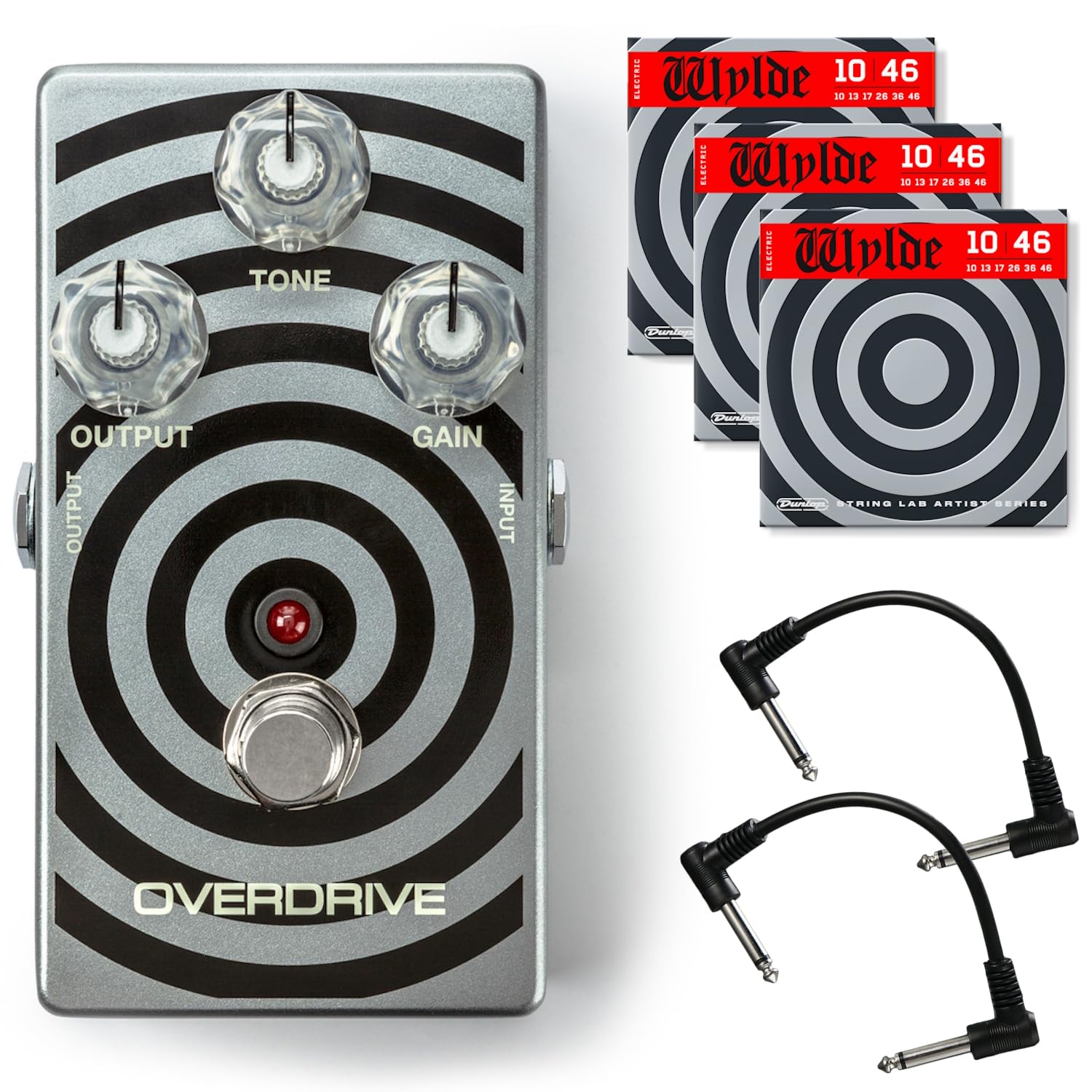 Amazon.com: MXR WA44 Wylde Audio Overdrive Pedal - Bundle with 2