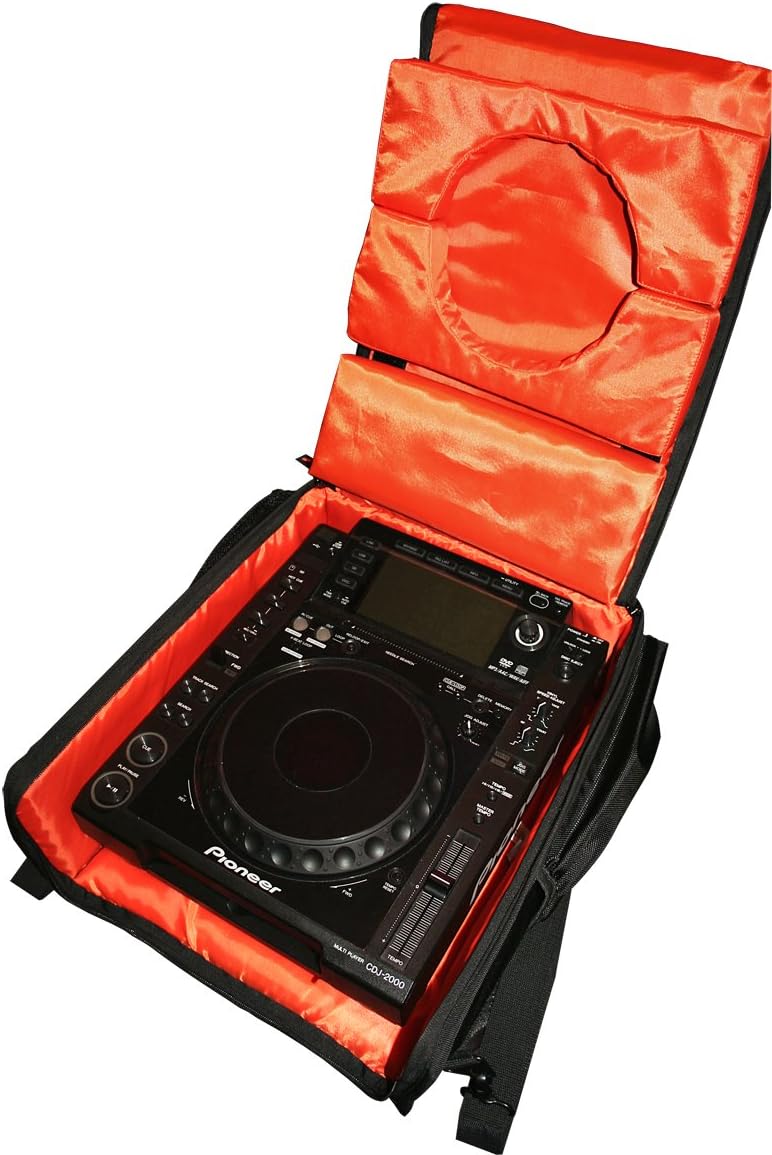 Gator Cases G-CLUB Series Bag for Large CD Players or 12-Inch Mixers with Adjustable Shoulder Strap, (G-CLUB CDMX-12)