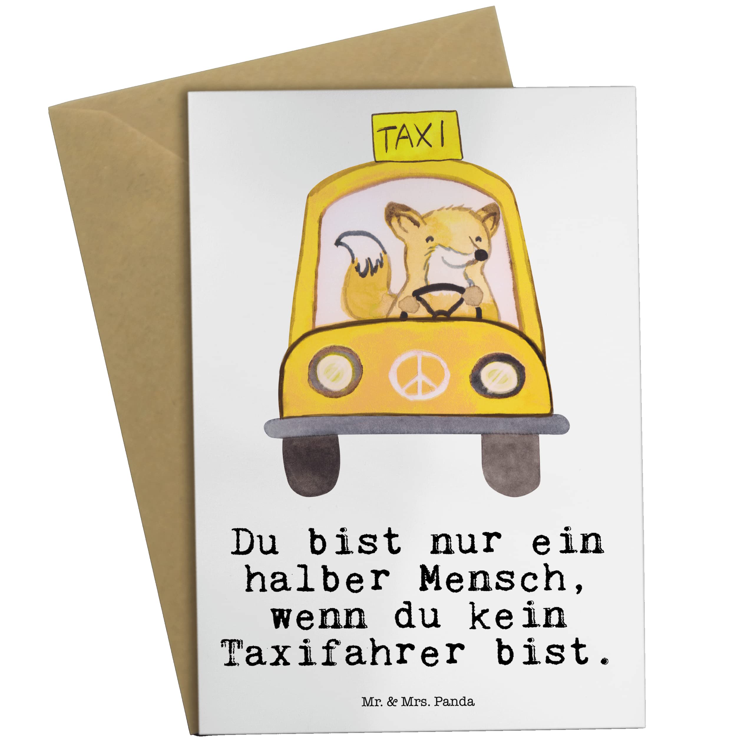 Mr. & Mrs. Panda Grußkarte Für Die Chefin – Lustige Karte Mit Spruch, Perfekt Als Geschenk Oder Glückwunsch