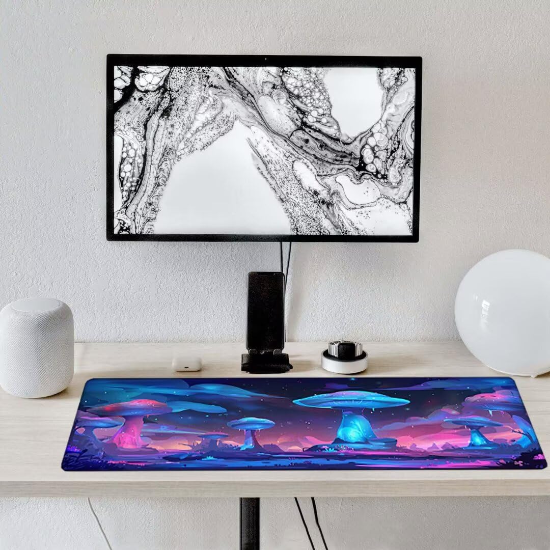 Podkładka pod mysz, podparcie nadgarstka, podkładka pod mysz z antypoślizgową gumową podstawą, ergonomiczna podkładka pod mysz do komputera, laptopa, do użytku biurowego, kompatybilna z myszami